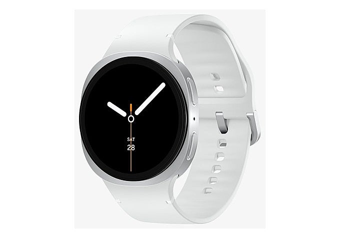 amsung Galaxy Watch8 de 40 mm con correa de silicona en color plata