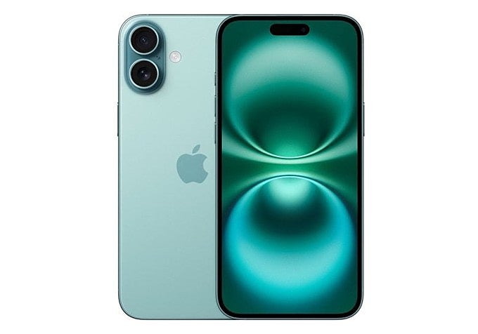 pple iPhone 16 Plus en verde azulado