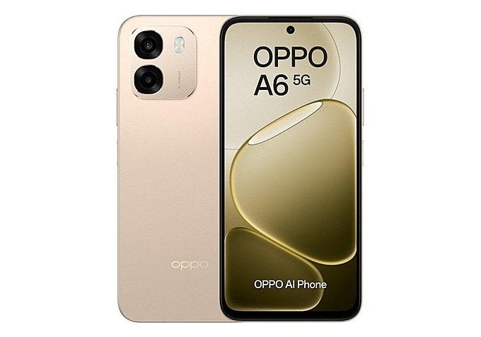 PPO A6 5G en color Aurora Gold