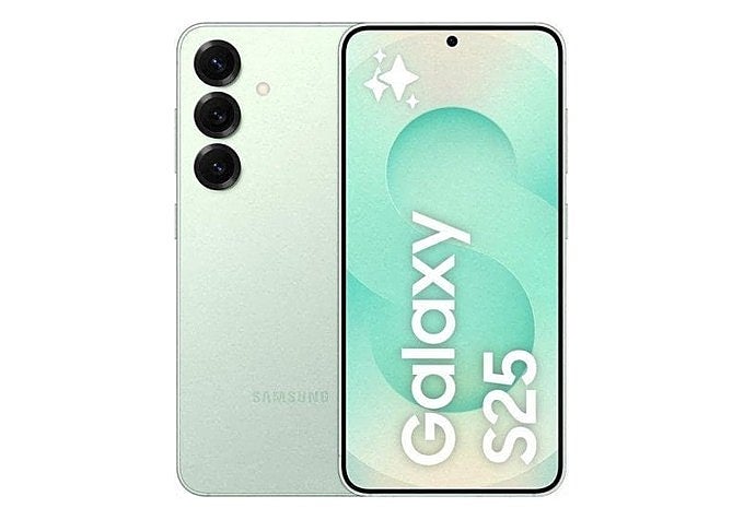 amsung Galaxy S25 5G en color menta
