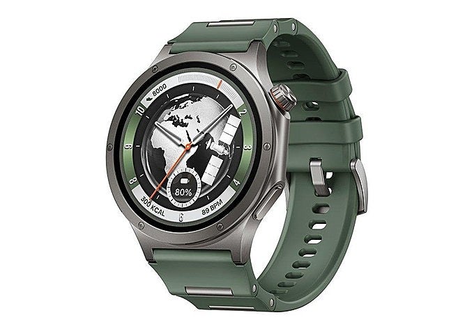 nePlus Watch 4 con caja de titanio y esfera de cristal de zafiro