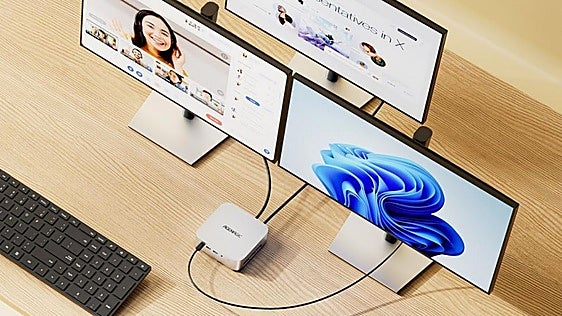 Tres pantallas 4K y Windows 11 Pro en una caja: el ACEMAGIC K1 cuesta menos de 280 euros