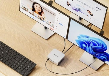 Tres pantallas 4K y Windows 11 Pro en una caja: el ACEMAGIC K1 cuesta menos de 280 euros