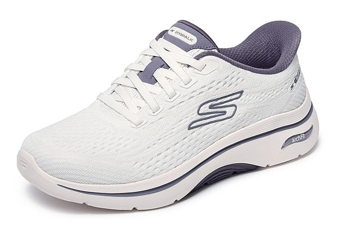 apatillas Skechers Go Walk Arch Fit 2.0 Kathy de mujer en color blanco