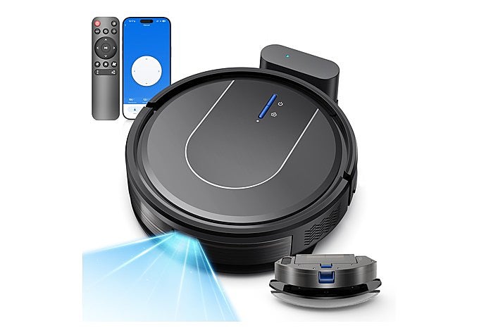 obot aspirador y friegasuelos Vastorm E2 con mopa