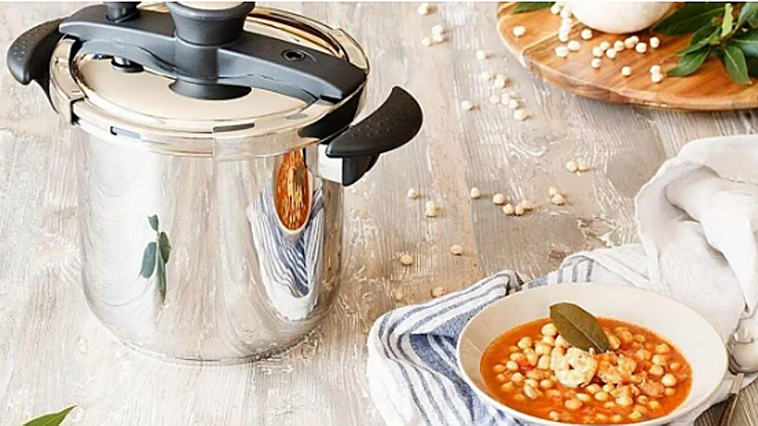 La olla a presión de Tefal que te ayuda a cocinar en menos tiempo y con menos esfuerzo