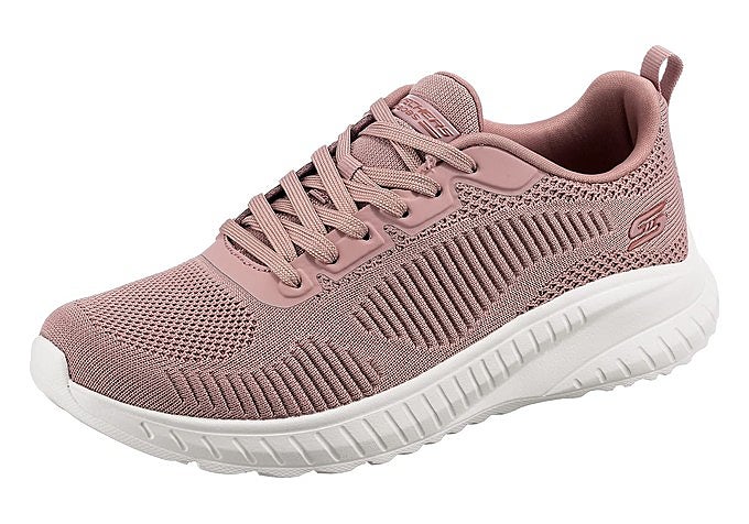 apatillas Skechers Bobs Squad Chaos Face Off de mujer en rosa empolvado