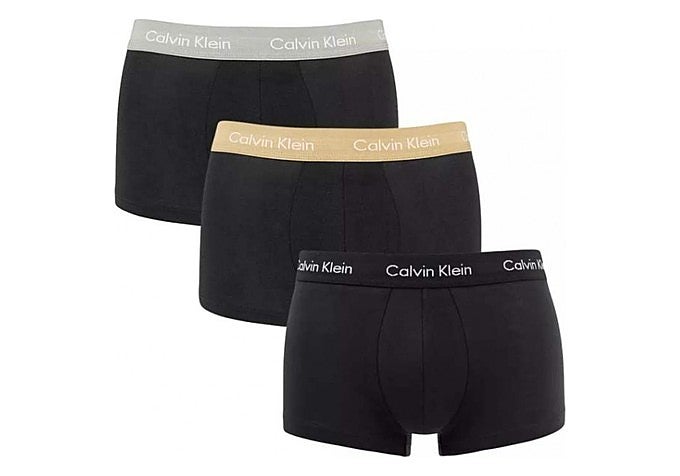 ack de tres bóxers trunk de Calvin Klein
