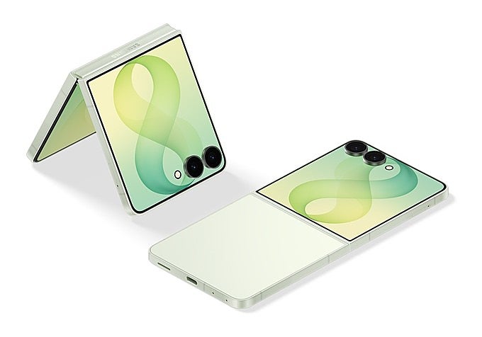 amsung Galaxy Z Flip8 en color Menta