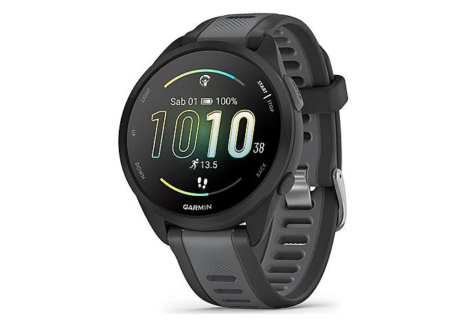 eloj Garmin Forerunner 165 en negro