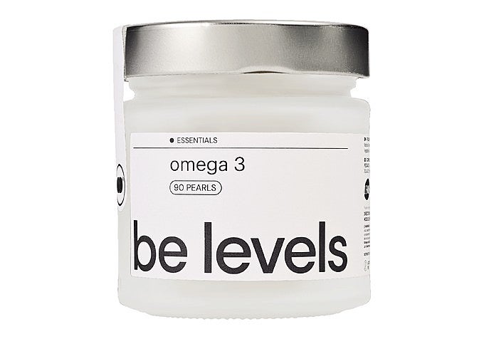 Frasco de 90 perlas de Omega 3 de Be Levels
