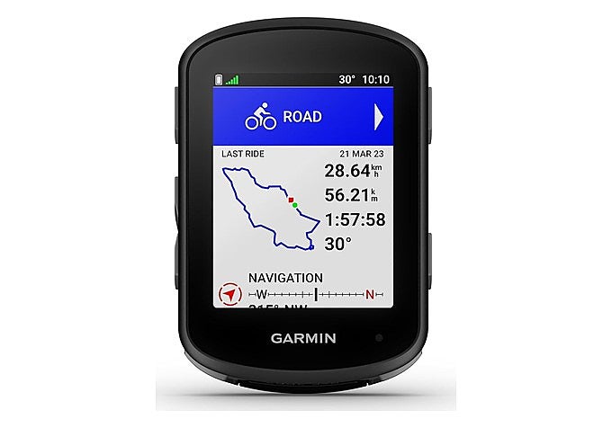 Ciclocomputador Garmin Edge 540 con mapa a color