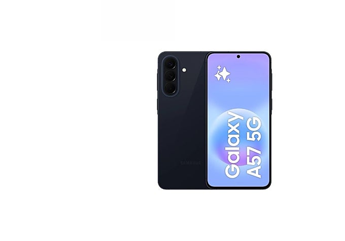 amsung Galaxy A57 5G en azul oscuro