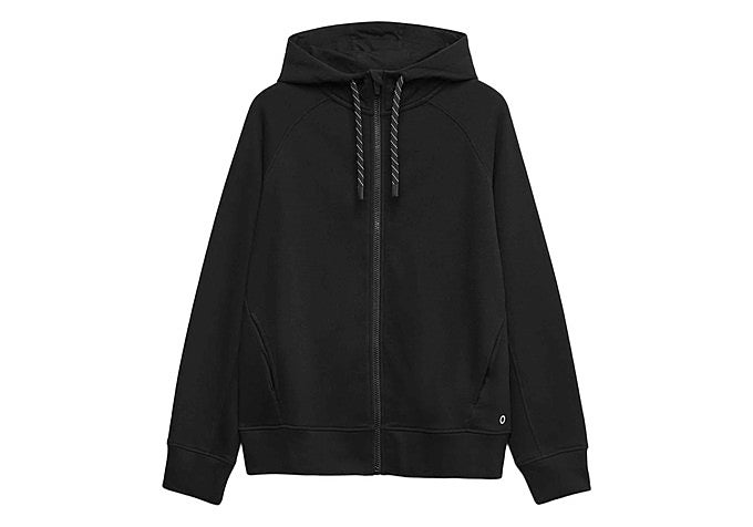 Sudadera de mujer Marks & Spencer con capucha y cremallera