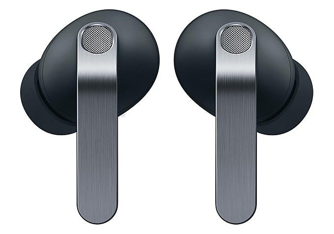 Auriculares Samsung Galaxy Buds4 Pro en negro con su estuche