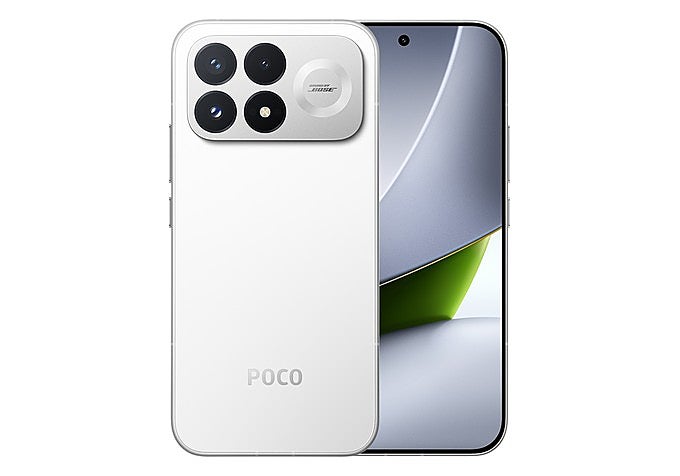 POCO F9 Pro en color blanco