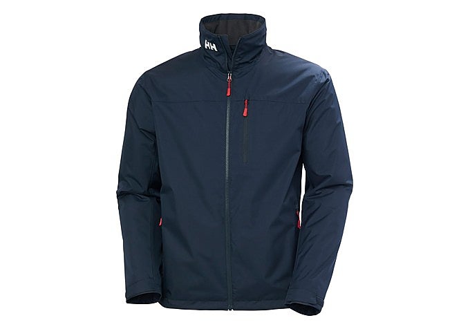Chaqueta Helly Hansen Crew Midlayer 2 con forro polar en azul marino