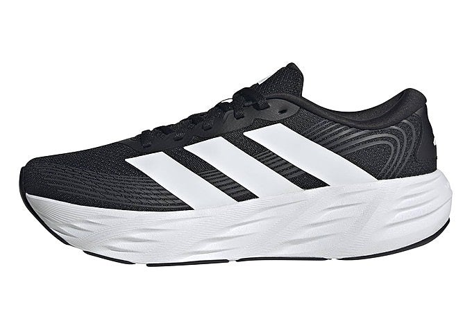 Zapatillas Adidas Galaxy 8 negras con detalles blancos