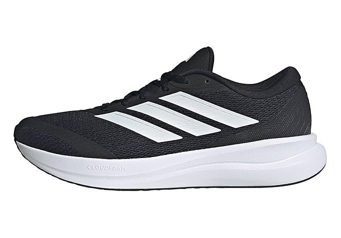 Zapatillas Adidas Runfalcon 6 negras con detalles blancos