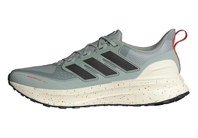 Zapatillas Adidas Ultrarun 5 ATR verdes con detalles naranjas