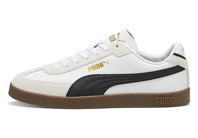 Zapatillas PUMA Club II Era blancas con detalles en negro y gris