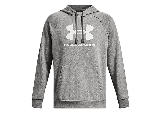 Sudadera con capucha Under Armour Rival Fleece Logo HD en gris
