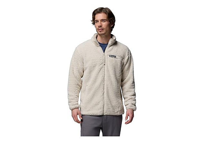 Chaqueta polar de pelo alto Columbia Rugged Ridge negra