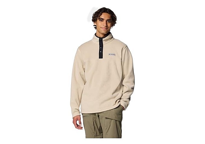 Polar Columbia Steens Mountain de hombre en azul marino con cuello alto