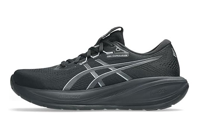 Zapatillas ASICS Gel-Cumulus 28 en negro y gris