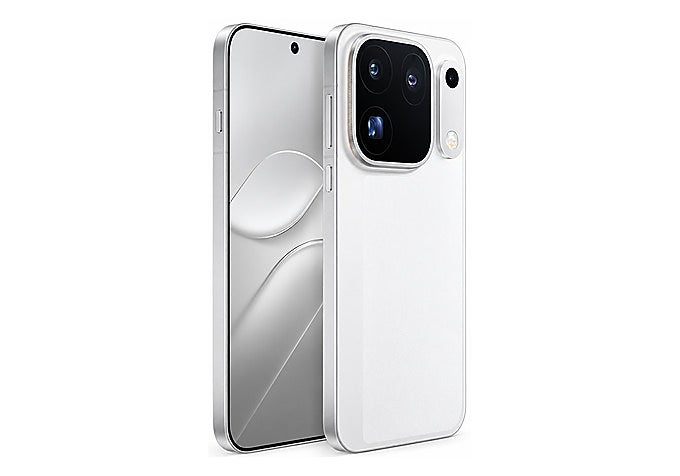 OPPO Find X10 Pro MAX en blanco con su módulo de triple cámara