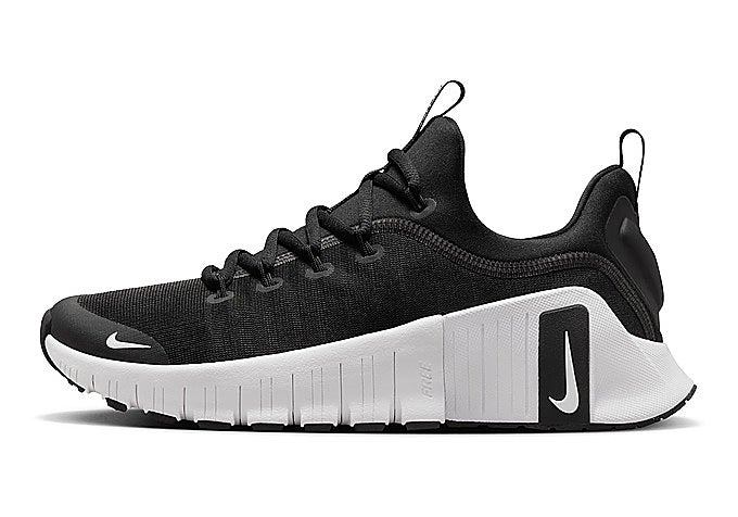 Zapatillas de entrenamiento Nike Free Metcon 6 en negro con blanco