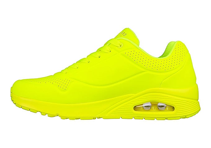 Zapatillas Skechers Uno Stand On Air en verde lima