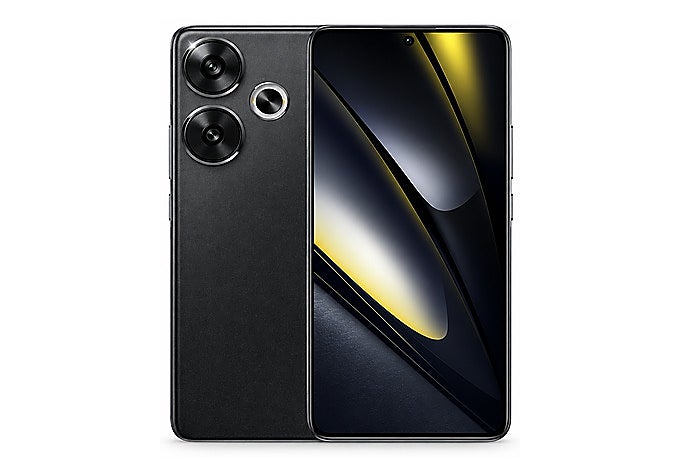 Móvil POCO F6 en color dorado