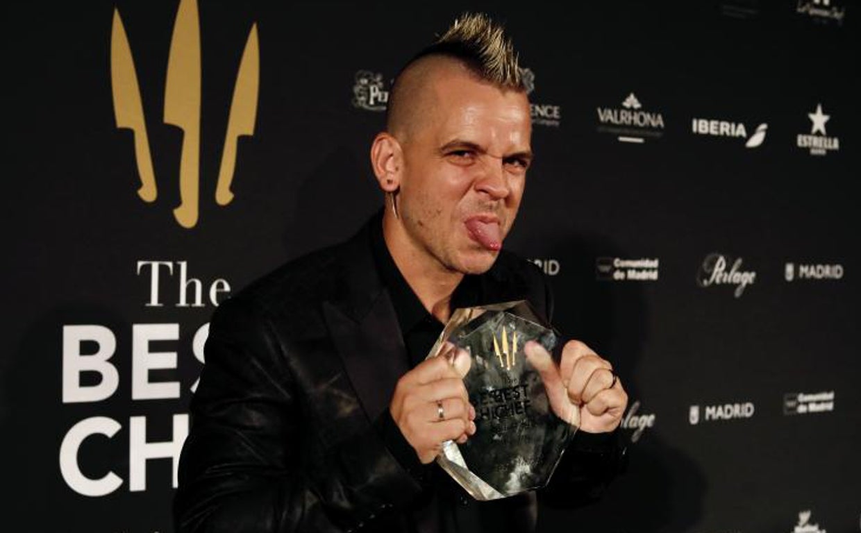 Dabiz Muñoz ha recibido el título de 'Mejor Chef del Mundo' por segundo año consecutivo