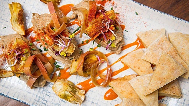 Paté de boletus y setas en Vegania Veggie Bar