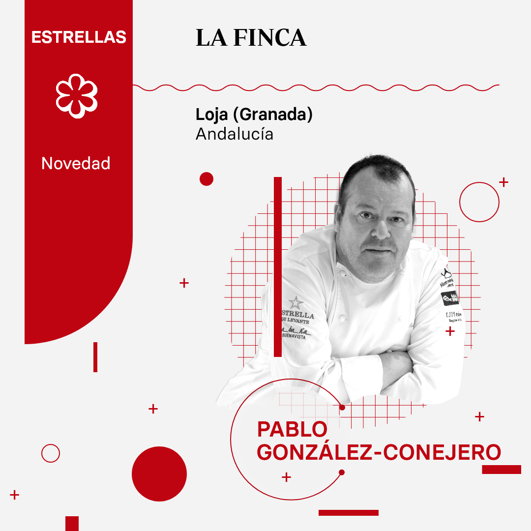 Pablo González - Conejero conquista para La Finca, su restaurante de Loja (Granada) su primera estrella Michelin