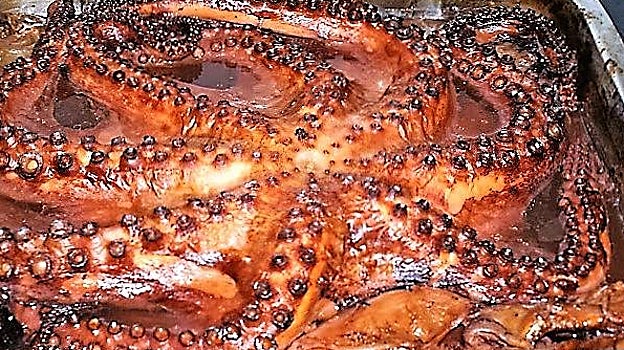 Pulpo al horno