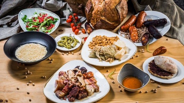 Cocido del restaurante Ponzano, en su menú de los miércoles