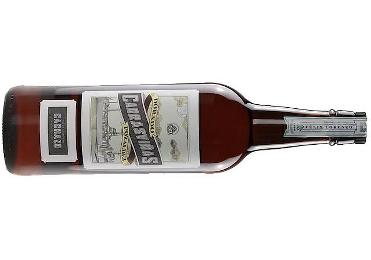 Carrasviñas Dorado: 18 meses de crianza en garrafas de cristal a la intemperie