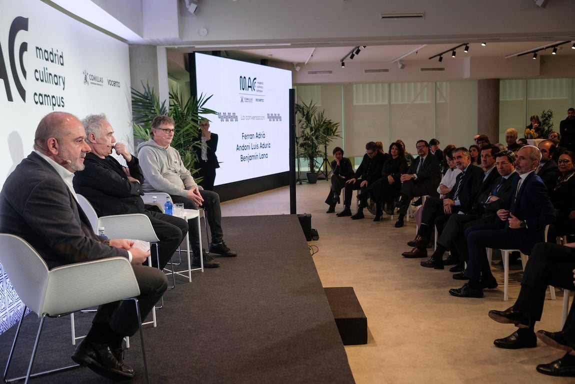 Presentación del nuevo centro de formación en gastronomía MACC, en la sede de Vocento en Madrid