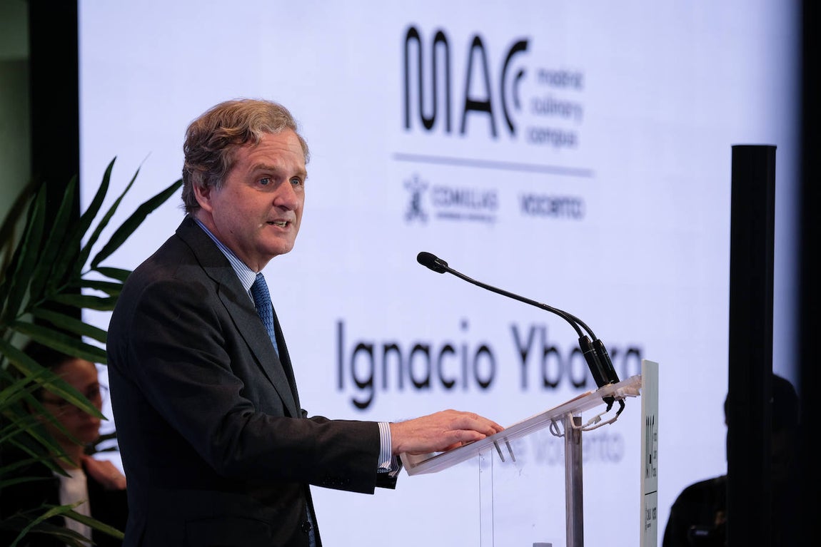 El presidente de Vocento, Ignacio Ybarra, habló sobre la importancia estratégica de la formación de calidad y del sector de la restauración