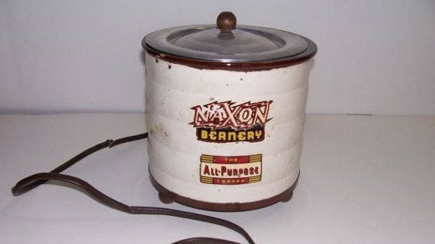 El modelo que dio lugar a la conocida hoy como 'crockpot' en 1971, invento de Irving Naxon en EE.UU