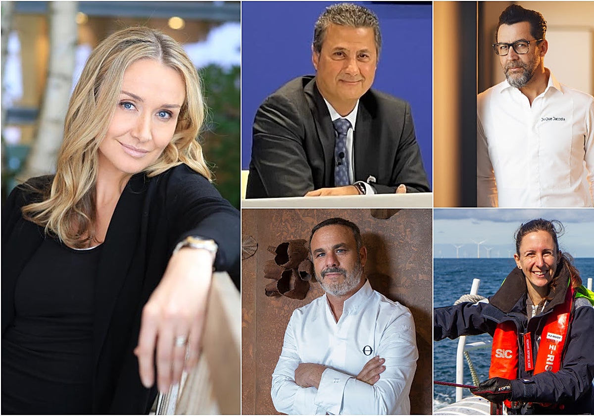 Alexandra Cousteau, Ralph Chami, Ángel León, Quique Dacosta y Eline van Onselen