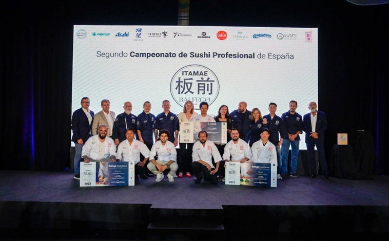 Imagen principal - Masayuki Narumi ha sido el ganador de la segunda edición ITAMAE Balfegó