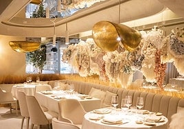 Areia: la sala, protagonista en este restaurante de Marbella