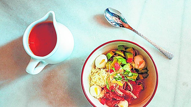 Sopa de tortilla de Tepic