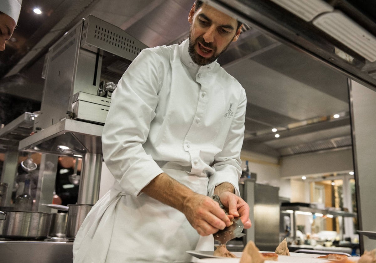 Massimiliano Alajmo, chef de Le Calandre, en Italia