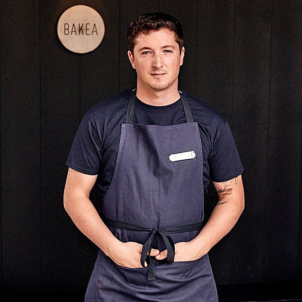 Alatz Bilbao, chef de Bakea, en Munguía (Vizcaya)