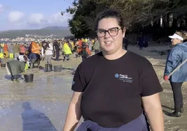 El lamento de Mariquiña, una joven mariscadora gallega, en Instagram: «No sé cómo describir lo que estoy viendo en la playa»
