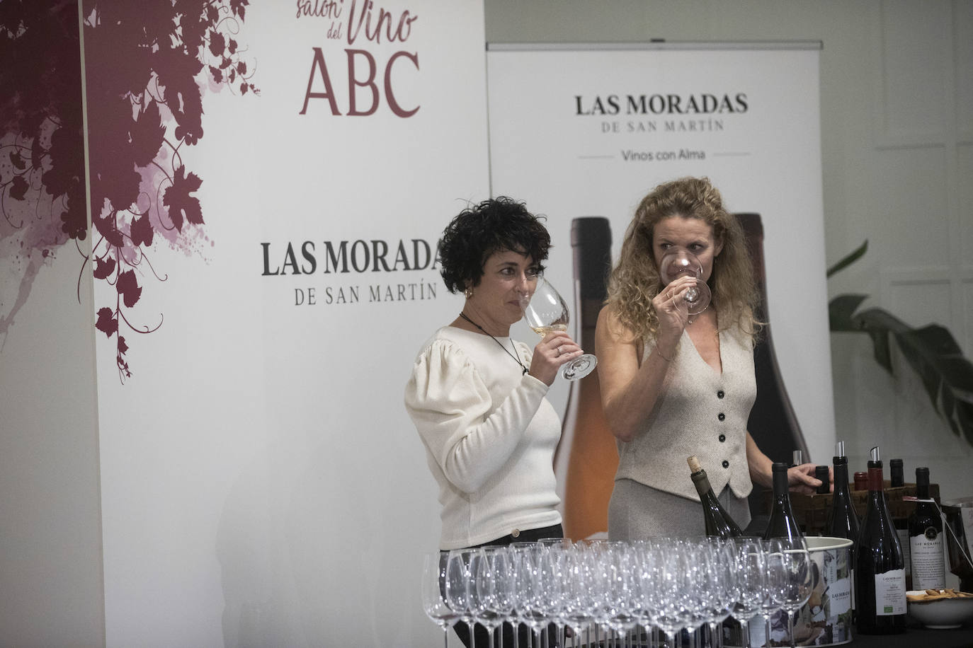 IX Salón del Vino de ABC realizado en el Centro Comercial ABC Serrano, en Madrid, y patrocinado por García Baquero